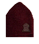Bonnet chachiya d'hiver grenat