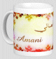 Mug prenom arabe feminin "Amani" -